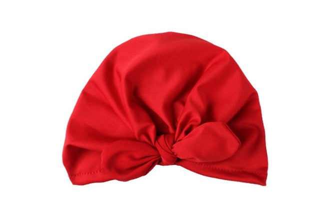 Fashion baby hat Solid Turban a headscarf for a girl Elastic caps for Girls 8 style baby cap Bow tie baby Infant Accessories