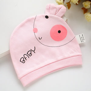 Baby Hats 100% cotton Printed Baby Hats & Caps For 0-3 Months Newborn Baby Accessories