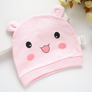 Baby Hats 100% cotton Printed Baby Hats & Caps For 0-3 Months Newborn Baby Accessories