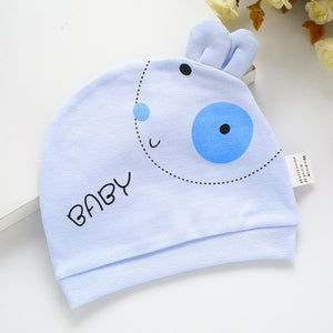 Baby Hats 100% cotton Printed Baby Hats & Caps For 0-3 Months Newborn Baby Accessories