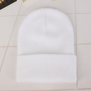 New Winter Hats for Woman New Beanies Knitted Solid Cute Hat Girls Autumn Female Beanie Caps Warmer Bonnet Ladies Casual Cap