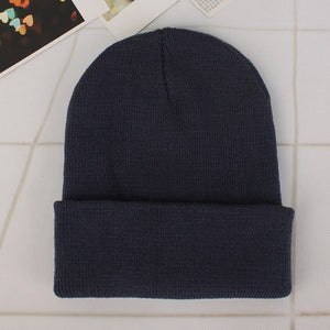 New Winter Hats for Woman New Beanies Knitted Solid Cute Hat Girls Autumn Female Beanie Caps Warmer Bonnet Ladies Casual Cap