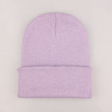 New Winter Hats for Woman New Beanies Knitted Solid Cute Hat Girls Autumn Female Beanie Caps Warmer Bonnet Ladies Casual Cap