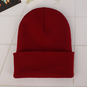 New Winter Hats for Woman New Beanies Knitted Solid Cute Hat Girls Autumn Female Beanie Caps Warmer Bonnet Ladies Casual Cap